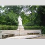 Weimar, Germany - The statue of Liszt in the park