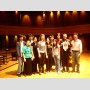 Singapore - With a group of music students at the Singapore Conservatory