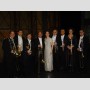 Montreal, Canada - With the brass section of the Montreal Symphony Orchestra backstage at the Place des Arts