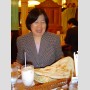 Tokyo, Japan - Mrs, Kasahara, from my agency NCC, in our favourite Indian restaurant at Tokyo Opera City