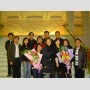Beijing, China - With staff and oranizers after the concert in Beijing