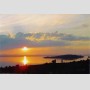 Lake Trasimeno - The wonderful sunset over Lake Trasimeno where I have my house in Umbria.